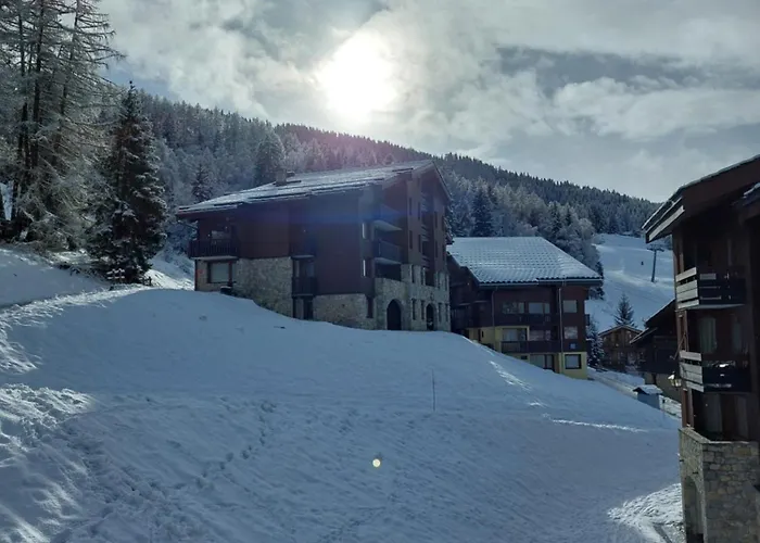 La Plagne Les Coches Studio Divisible Ensoleille